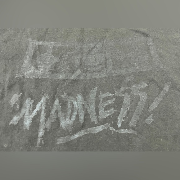 Macho Man Randy Savage Behind Bars MADNESS Men's Large Alstyle Tshirt WWE 2007 - Picture 2 of 5